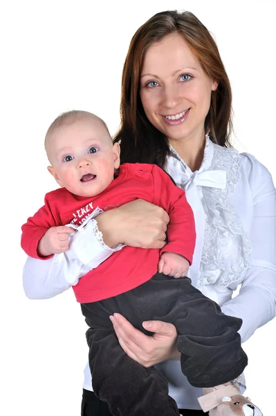 赤ちゃんを持つ女性 — ストック写真