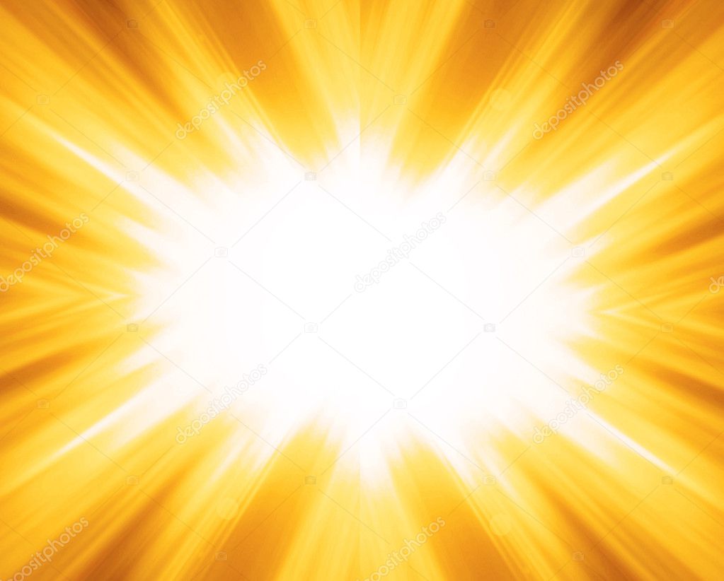 Golden shine - abstract background