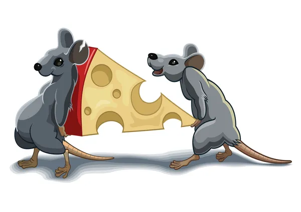 Los ratones — Archivo Imágenes Vectoriales