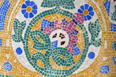 Mosaic. Modernist art (also called Art Deco) clipart