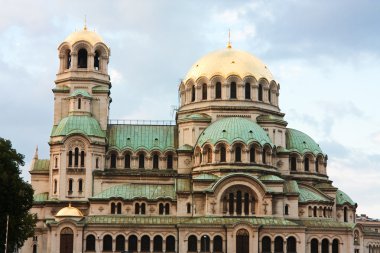 The St. Alexander Nevsky Cathedral, Sofia, Bulgaria clipart