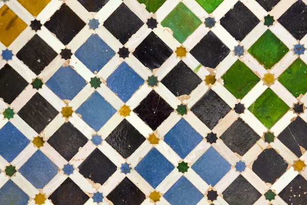 Details Alhambra courtyard — Stock Photo, Image