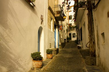 Şafak. cadaques, costa brava, Katalonya, İspanya