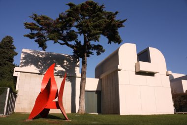 Joan Miro Foundation Museum clipart