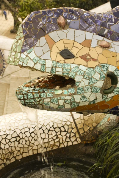 stock image Gaudi's dragon