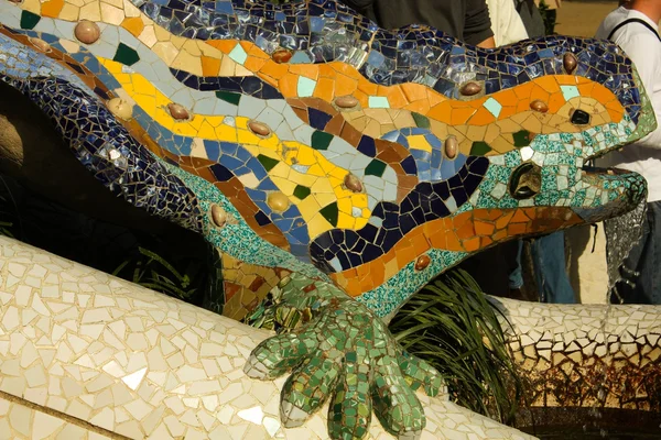 Gaudi's dragon — Stock Photo, Image