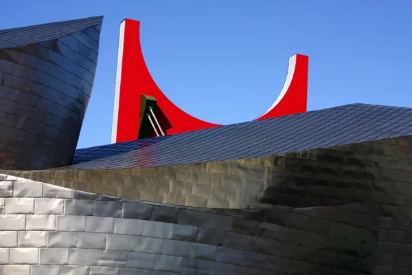 stock image Detail of La Salve brigde, Euskadi, Spain