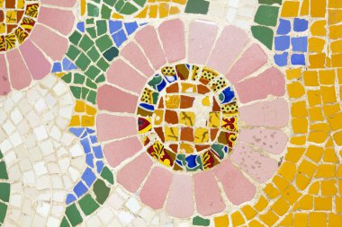 Mosaic. Modernist art (also called Art Deco) clipart