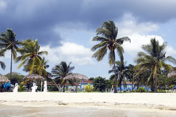 Avertissement de tempête tropicale . — Photo