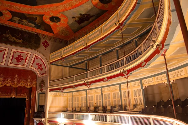 À l'intérieur d'un théâtre du XIXe siècle — Photo