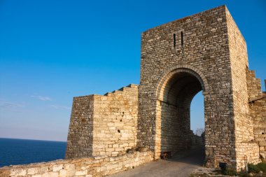 The medieval fortress of Kaliakra. Bulgaria clipart