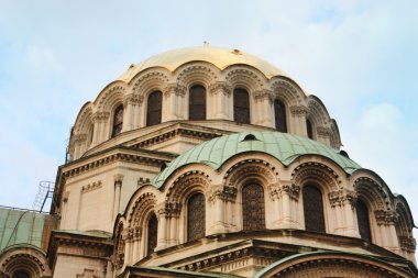 The St. Alexander Nevsky Cathedral, Sofia, Bulgaria clipart