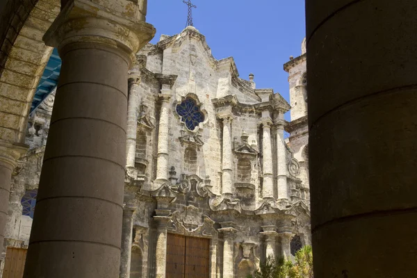 La Cattedrale dell'Avana a Cuba — Foto Stock