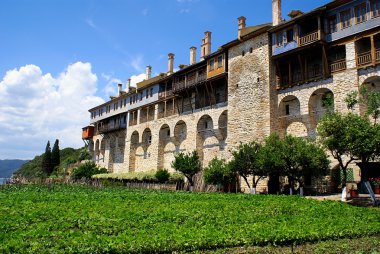 mount athos, chalkidiki, Yunanistan xenofontos Manastırı