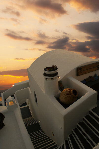 Santorini sunset (Firostefani) - Greece vacation