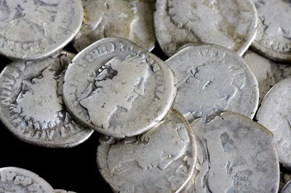 Antik érmék골동품 동전 — 스톡 사진