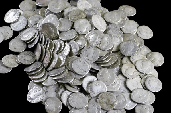 Античні монети — стокове фото