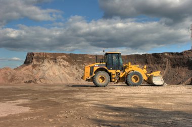 The heavy building bulldozer clipart