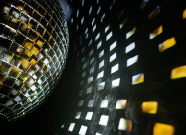 Disco ball effect clipart