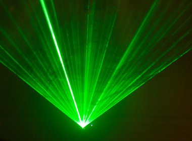 Laser lights in the night club clipart