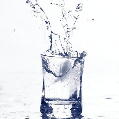 Vodka splash clipart