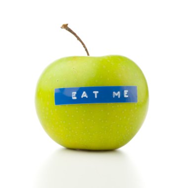 Apple diet concept clipart