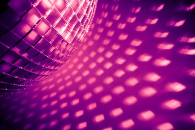 Purple disco background