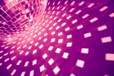 Purple disco background