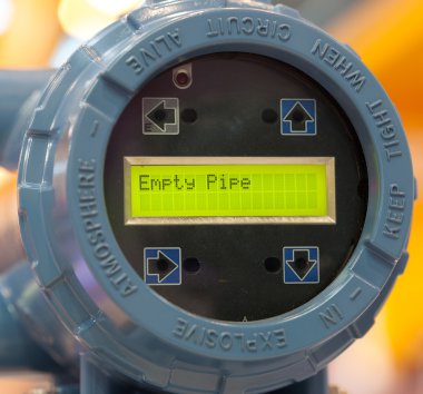 Water pressure and temperature indicator clipart