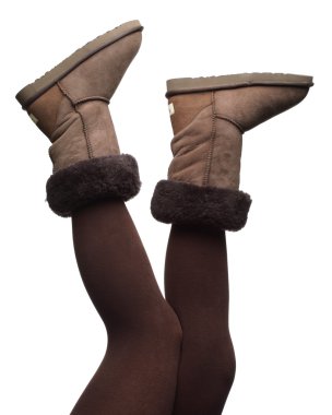 Winter boots clipart