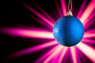 Mavi Noel dekorasyon