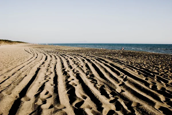 Stock image Cleaned beach