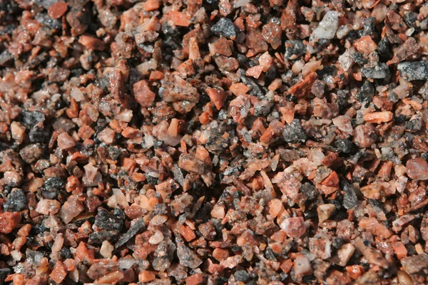 Cascalho de granito molhado — Fotografia de Stock