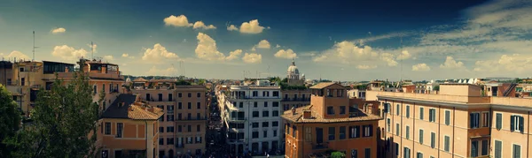 Panorama Rzymu, Krzyż przetworzone — Zdjęcie stockowe