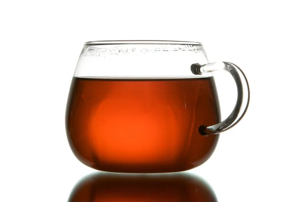 Чашка черного чая — стоковое фото