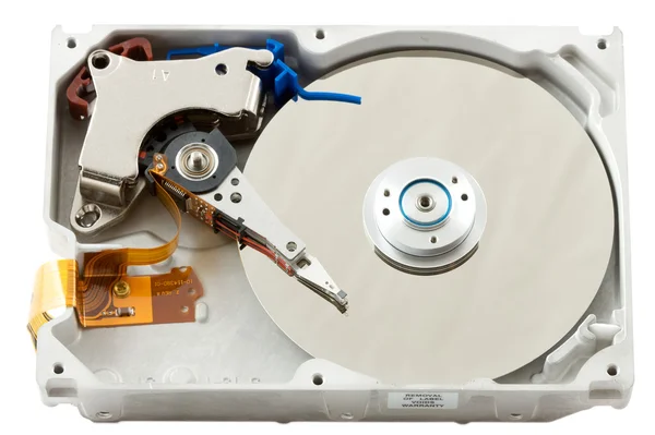 HDD isolado em branco — Fotografia de Stock