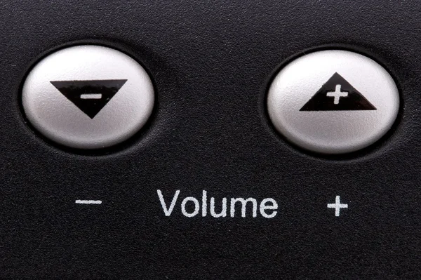 stock image Volume adjustment buttons