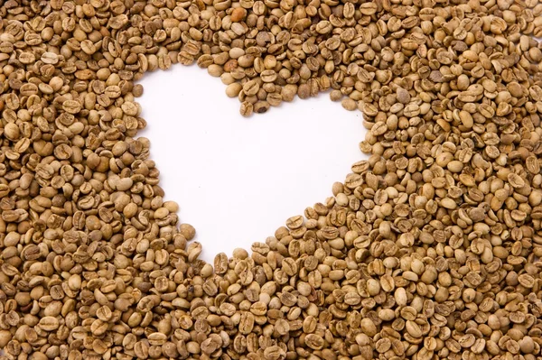 Несмажена текстура кави з серцем — стокове фото