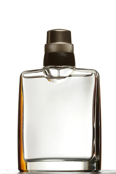 Frasco de perfume isolado em branco — Fotografia de Stock