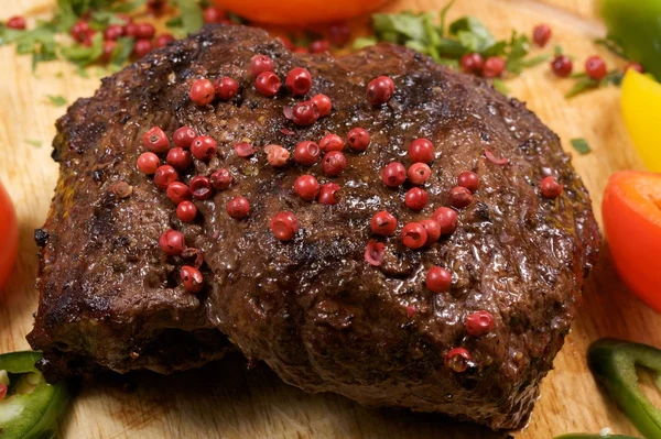 Pepper steak — Stock Photo, Image
