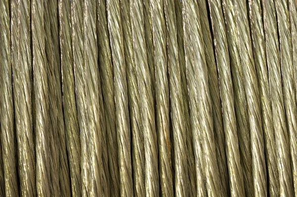 Steel cable bunch — Stock Photo, Image