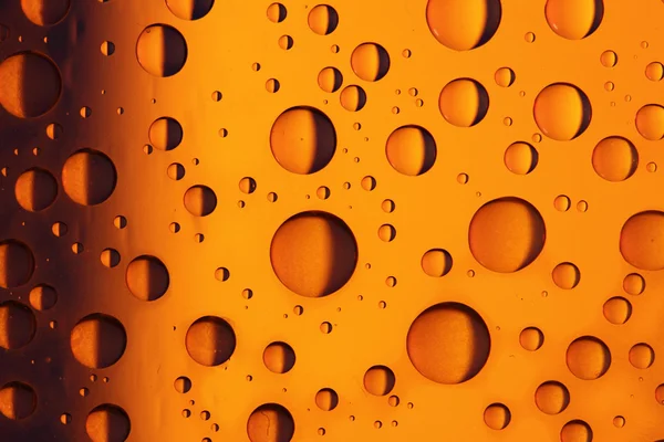 Oranžové kapky — Stock fotografie