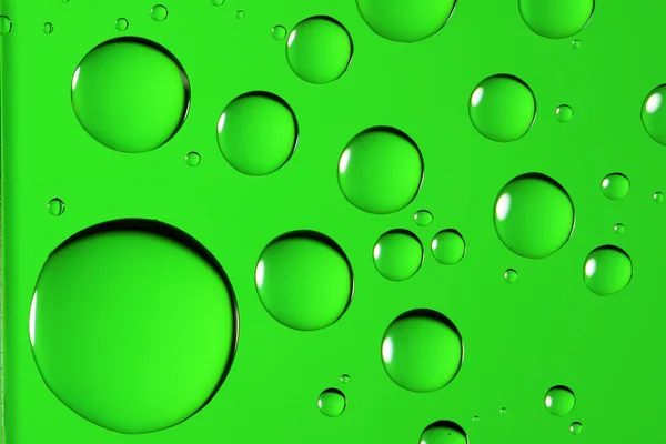Magic gröna droppar — Stockfoto