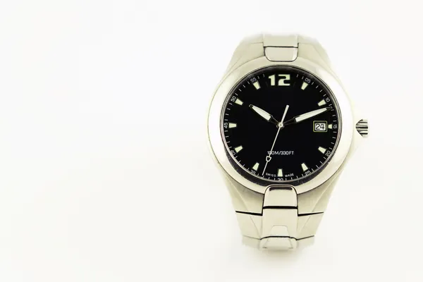 Reloj de pulsera en blanco —  Fotos de Stock
