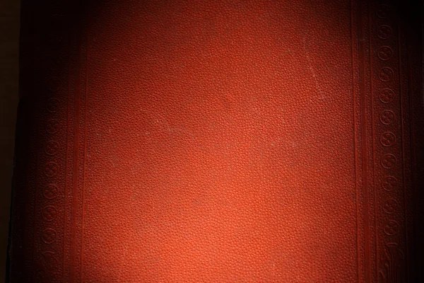 Starý červený obal — Stock fotografie