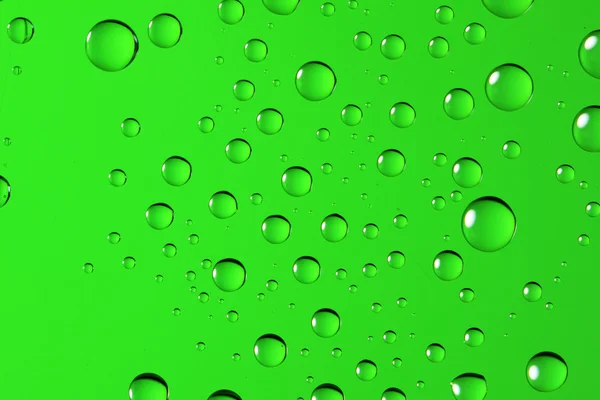 Magic gröna droppar — Stockfoto