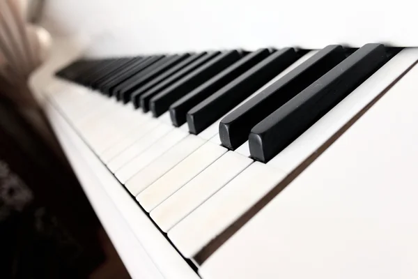 Piano toetsen — Stockfoto