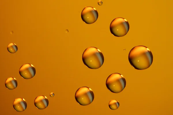 Gotas de laranja mágica — Fotografia de Stock