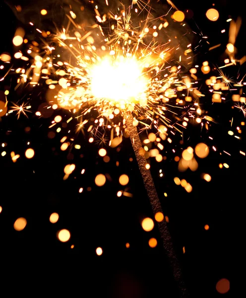 Großes Feuerwerk — Stockfoto