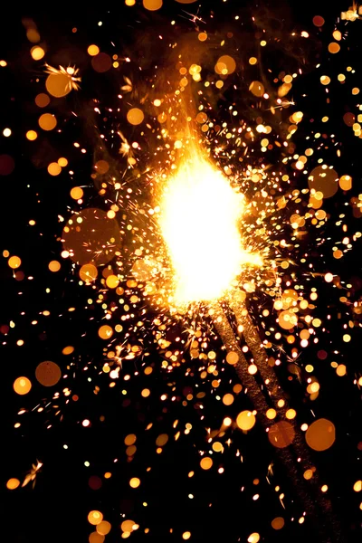 Ogromne fajerwerk — Zdjęcie stockowe